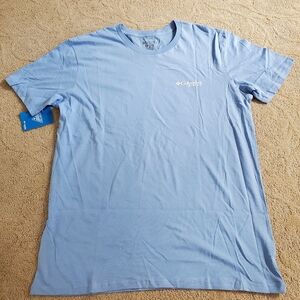 Columbia Light Blue Men's Tennessee Short Sleeve T-Shirt Size XL PFG Tee